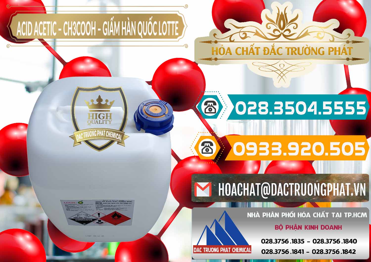 Chuyên bán - cung cấp Acetic Acid – Axit Acetic Hàn Quốc Lotte Korea - 0002 - Công ty chuyên cung cấp & kinh doanh hóa chất tại TP.HCM - congtyhoachat.vn