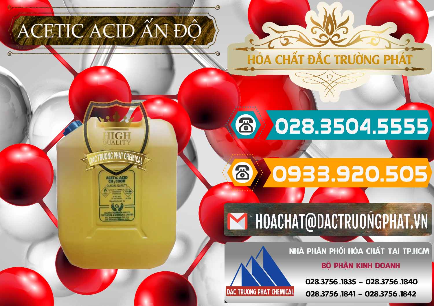 Bán _ cung cấp Acetic Acid – Axit Acetic Ấn Độ India - 0359 - Nơi chuyên phân phối & cung ứng hóa chất tại TP.HCM - congtyhoachat.vn