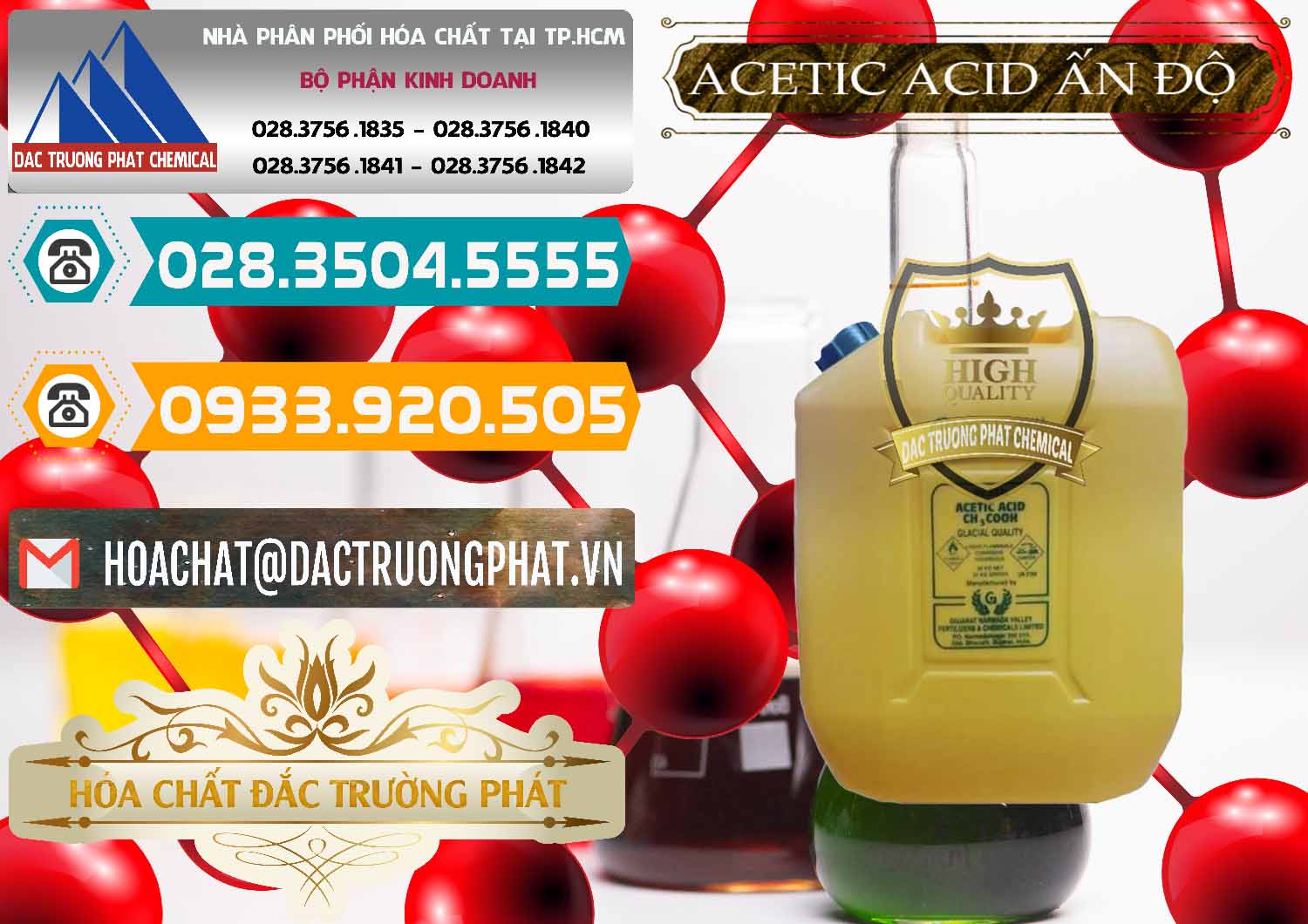 Đơn vị bán và cung ứng Acetic Acid – Axit Acetic Ấn Độ India - 0359 - Chuyên cung cấp - kinh doanh hóa chất tại TP.HCM - congtyhoachat.vn