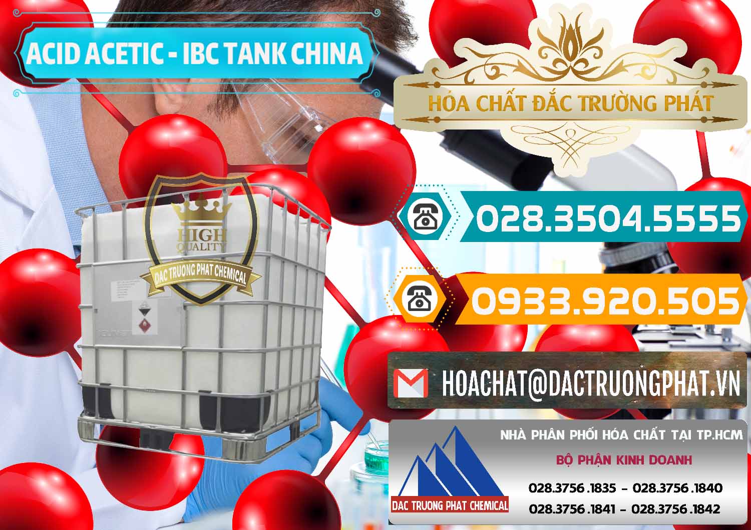 Đơn vị bán ( cung ứng ) Acetic Acid – Axit Acetic Tank Bồn IBC Trung Quốc China - 0443 - Công ty cung cấp ( nhập khẩu ) hóa chất tại TP.HCM - congtyhoachat.vn
