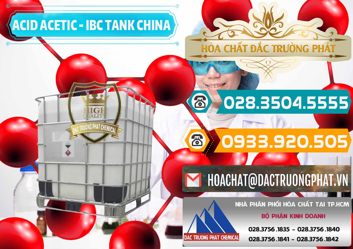 Đơn vị bán ( cung cấp ) Acetic Acid – Axit Acetic Tank Bồn IBC Trung Quốc China - 0443 - Công ty chuyên bán _ cung cấp hóa chất tại TP.HCM - congtyhoachat.vn