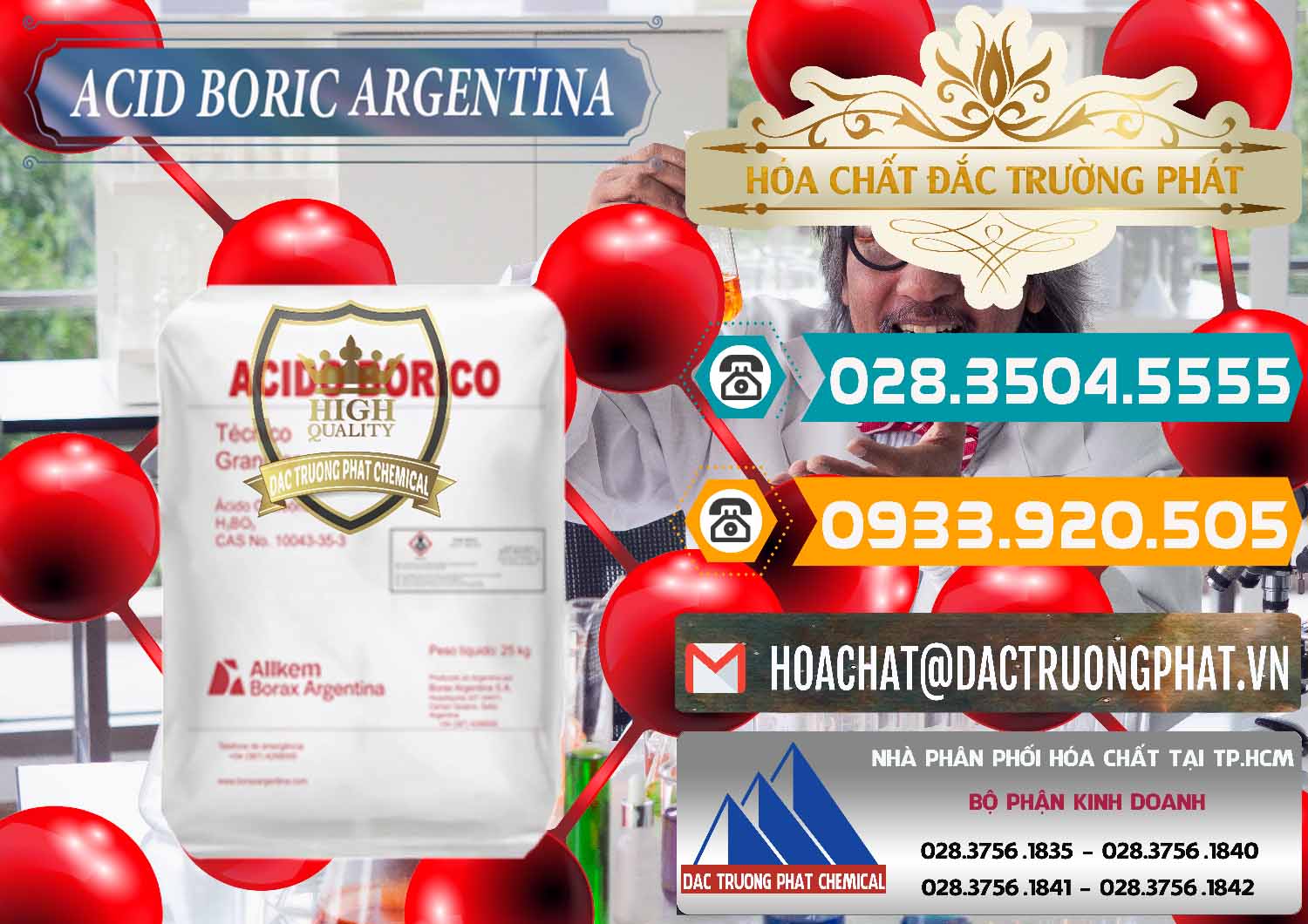 Công ty cung ứng & bán Acid Boric – Axit Boric H3BO3 99% Allkem Argentina - 0448 - Công ty bán ( cung cấp ) hóa chất tại TP.HCM - congtyhoachat.vn
