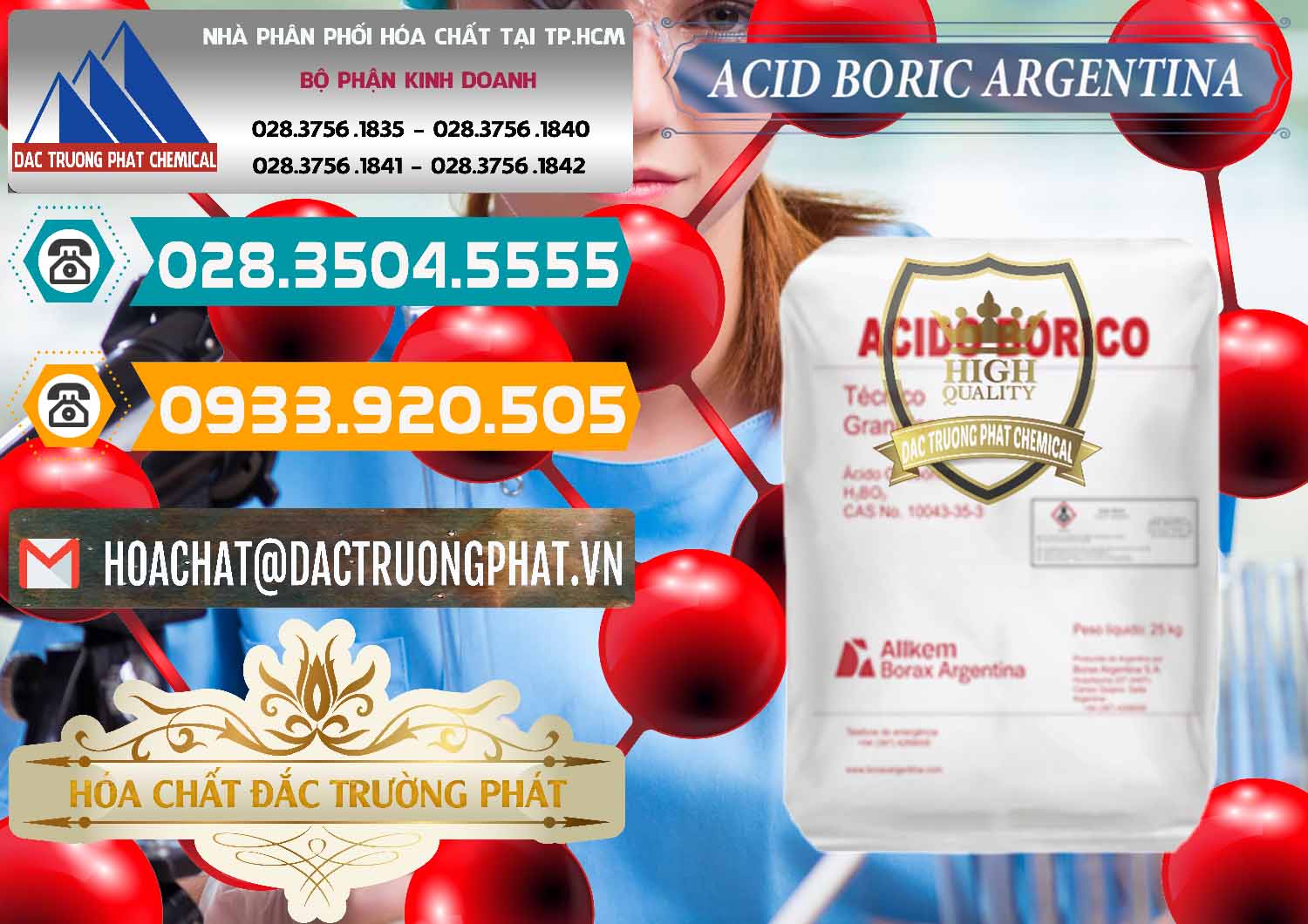 Đơn vị chuyên kinh doanh & bán Acid Boric – Axit Boric H3BO3 99% Allkem Argentina - 0448 - Kinh doanh và cung cấp hóa chất tại TP.HCM - congtyhoachat.vn
