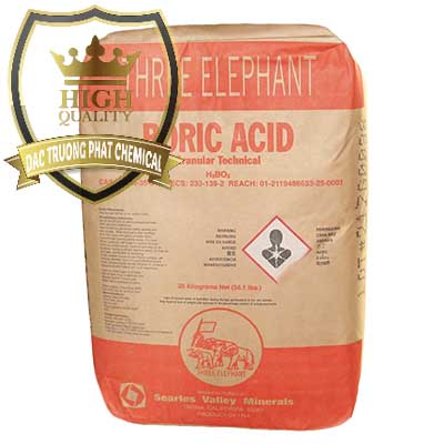 Cty cung cấp - bán Acid Boric – Axit Boric H3BO3 Mỹ USA Three Elephant® - 0005 - Cty cung cấp _ bán hóa chất tại TP.HCM - congtyhoachat.vn