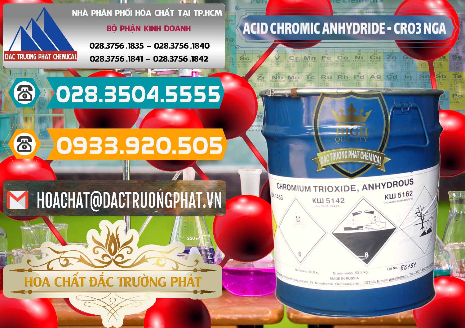Công ty cung cấp _ bán Acid Chromic Anhydride - Cromic CRO3 Nga Russia - 0006 - Công ty cung cấp ( kinh doanh ) hóa chất tại TP.HCM - congtyhoachat.vn