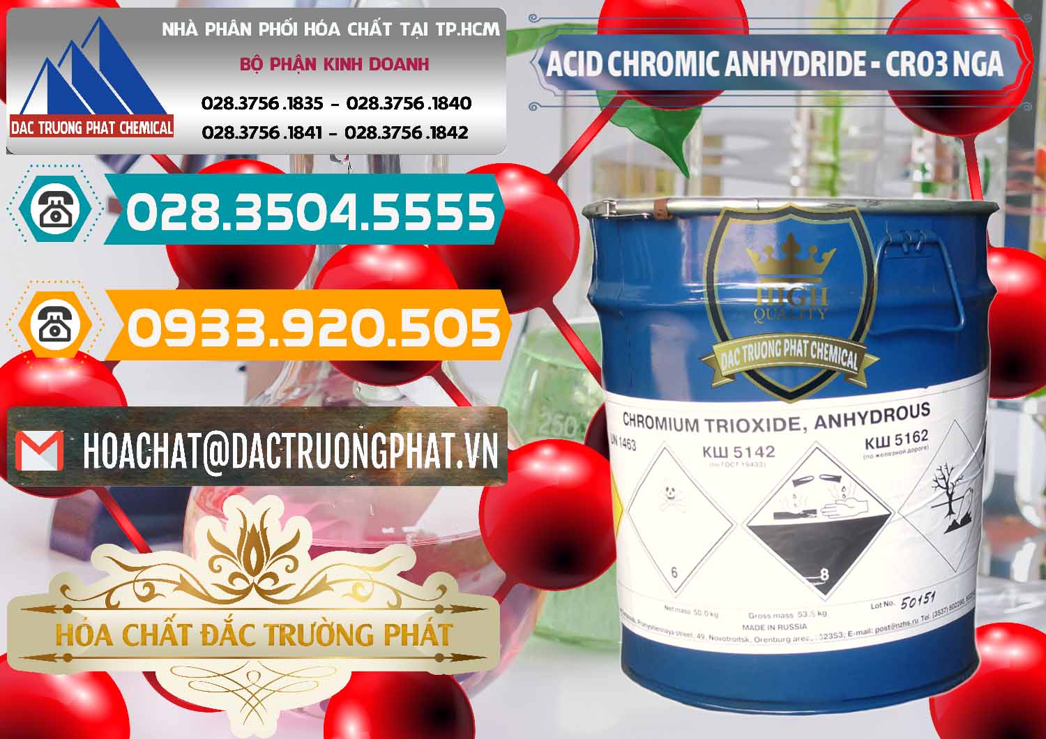 Cung ứng ( bán ) Acid Chromic Anhydride - Cromic CRO3 Nga Russia - 0006 - Nhà cung cấp - bán hóa chất tại TP.HCM - congtyhoachat.vn