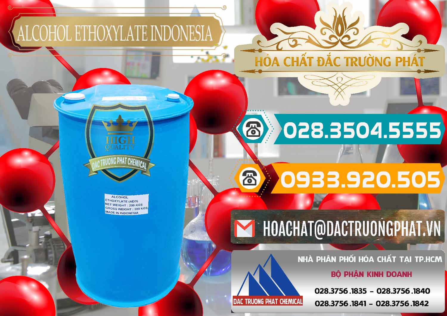 Chuyên cung cấp ( bán ) Alcohol Ethoxylate Indonesia - 0308 - Bán ( phân phối ) hóa chất tại TP.HCM - congtyhoachat.vn