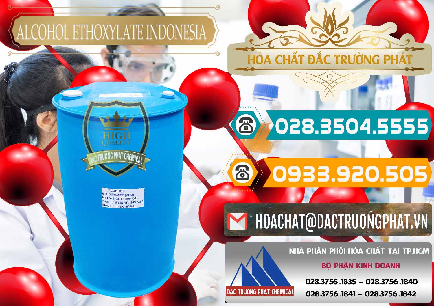 Nơi cung cấp _ bán Alcohol Ethoxylate Indonesia - 0308 - Đơn vị chuyên bán và phân phối hóa chất tại TP.HCM - congtyhoachat.vn