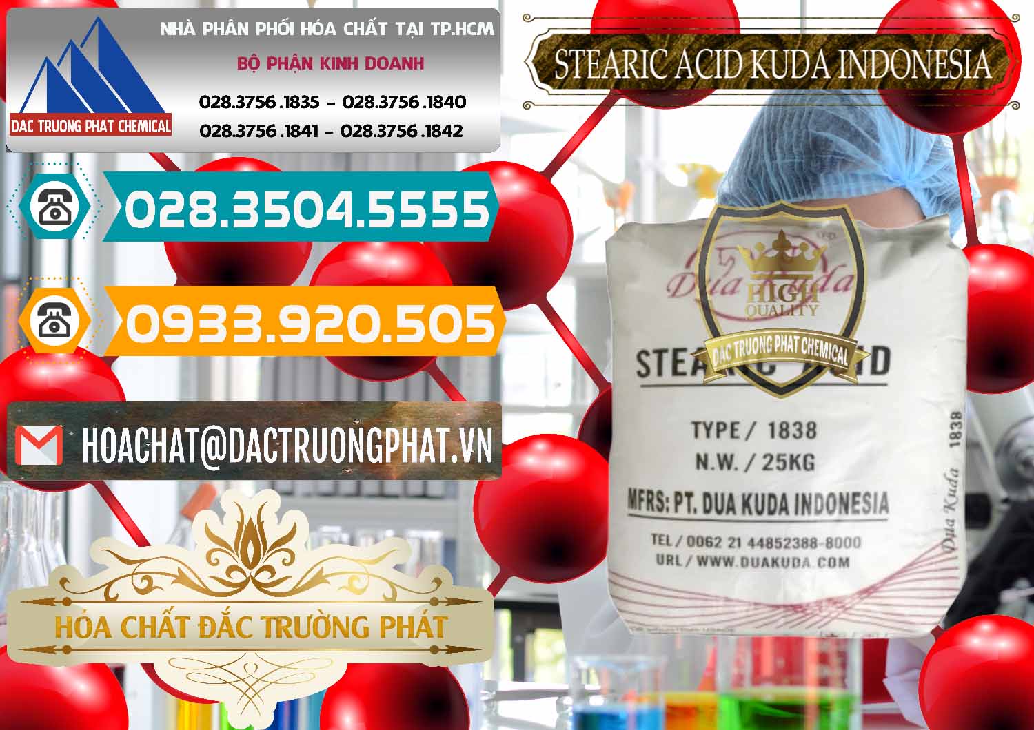 Công ty bán & cung ứng Axit Stearic - Stearic Acid Dua Kuda Indonesia - 0388 - Công ty chuyên cung cấp và nhập khẩu hóa chất tại TP.HCM - congtyhoachat.vn