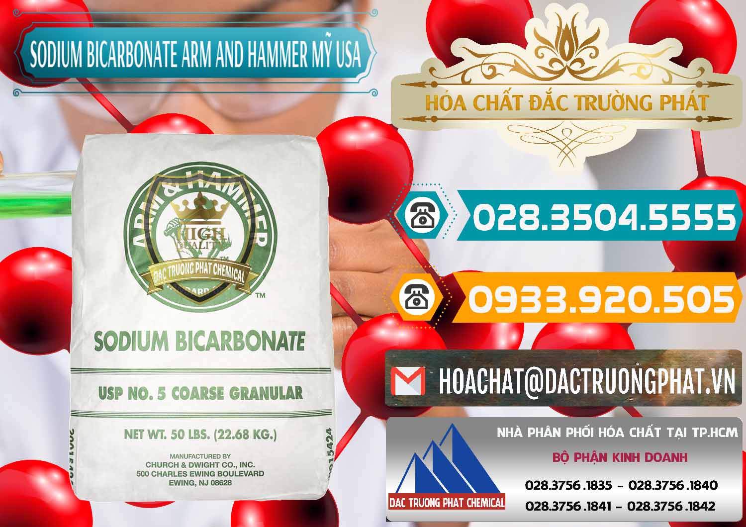 Công ty chuyên kinh doanh ( bán ) Sodium Bicarbonate – Bicar NaHCO3 Food Grade Arm And Hammer Mỹ USA - 0255 - Cty bán và cung cấp hóa chất tại TP.HCM - congtyhoachat.vn
