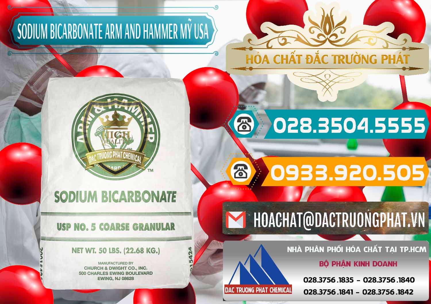 Chuyên kinh doanh và bán Sodium Bicarbonate – Bicar NaHCO3 Food Grade Arm And Hammer Mỹ USA - 0255 - Công ty cung cấp _ phân phối hóa chất tại TP.HCM - congtyhoachat.vn