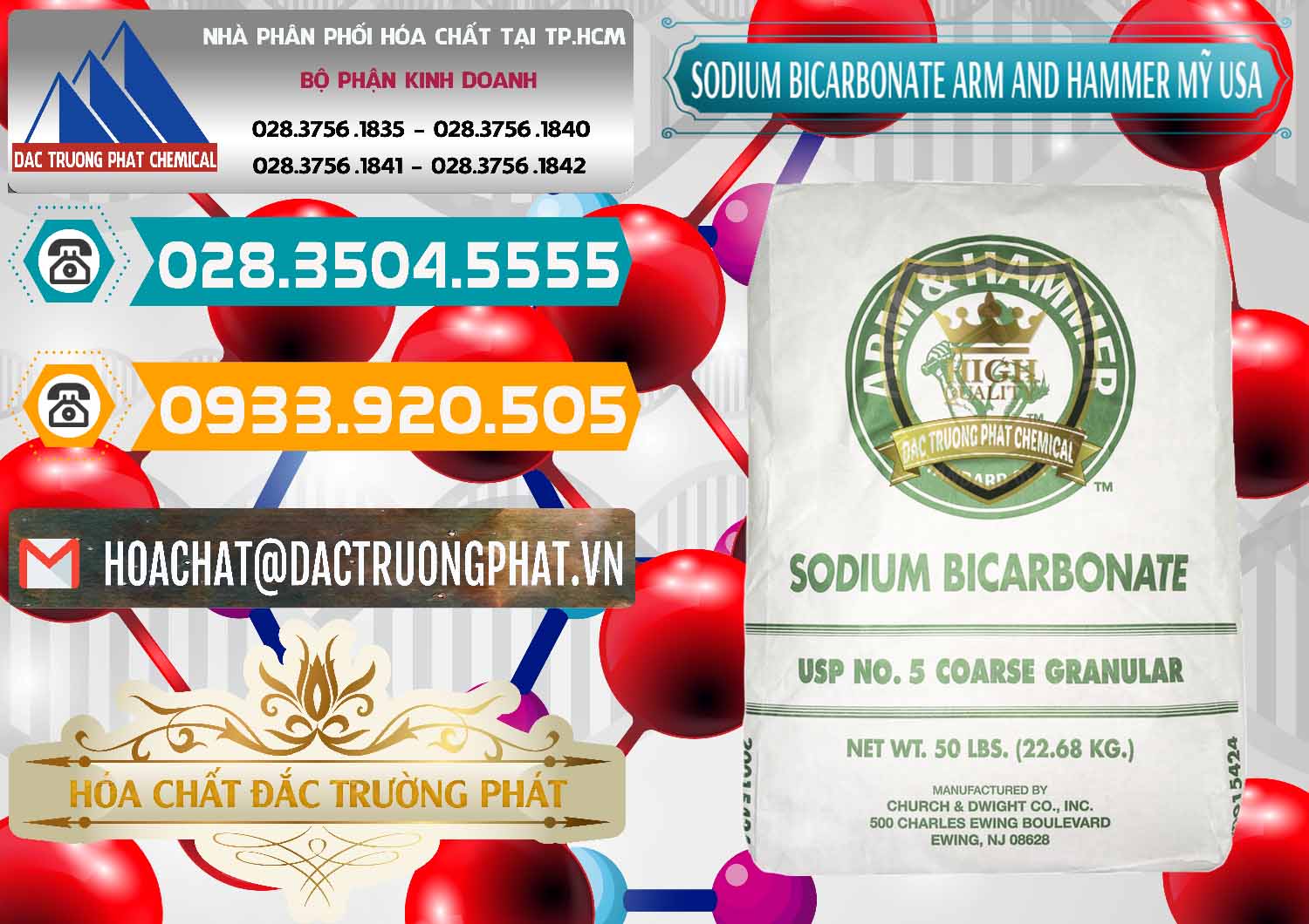 Đơn vị phân phối và bán Sodium Bicarbonate – Bicar NaHCO3 Food Grade Arm And Hammer Mỹ USA - 0255 - Đơn vị kinh doanh _ phân phối hóa chất tại TP.HCM - congtyhoachat.vn