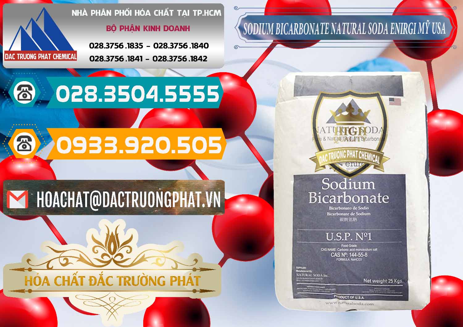 Nhà nhập khẩu - bán Sodium Bicarbonate – Bicar NaHCO3 Food Grade Natural Soda Enirgi Mỹ USA - 0257 - Chuyên cung cấp - phân phối hóa chất tại TP.HCM - congtyhoachat.vn