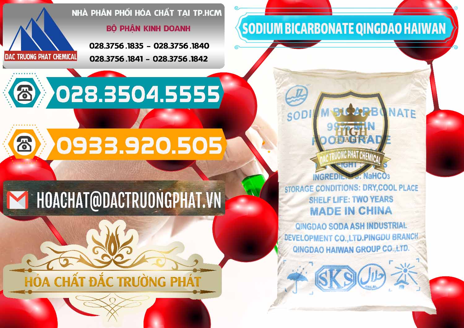 Cty kinh doanh và bán Sodium Bicarbonate – Bicar NaHCO3 Food Grade Qingdao Haiwan Trung Quốc China - 0258 - Chuyên cung cấp ( nhập khẩu ) hóa chất tại TP.HCM - congtyhoachat.vn