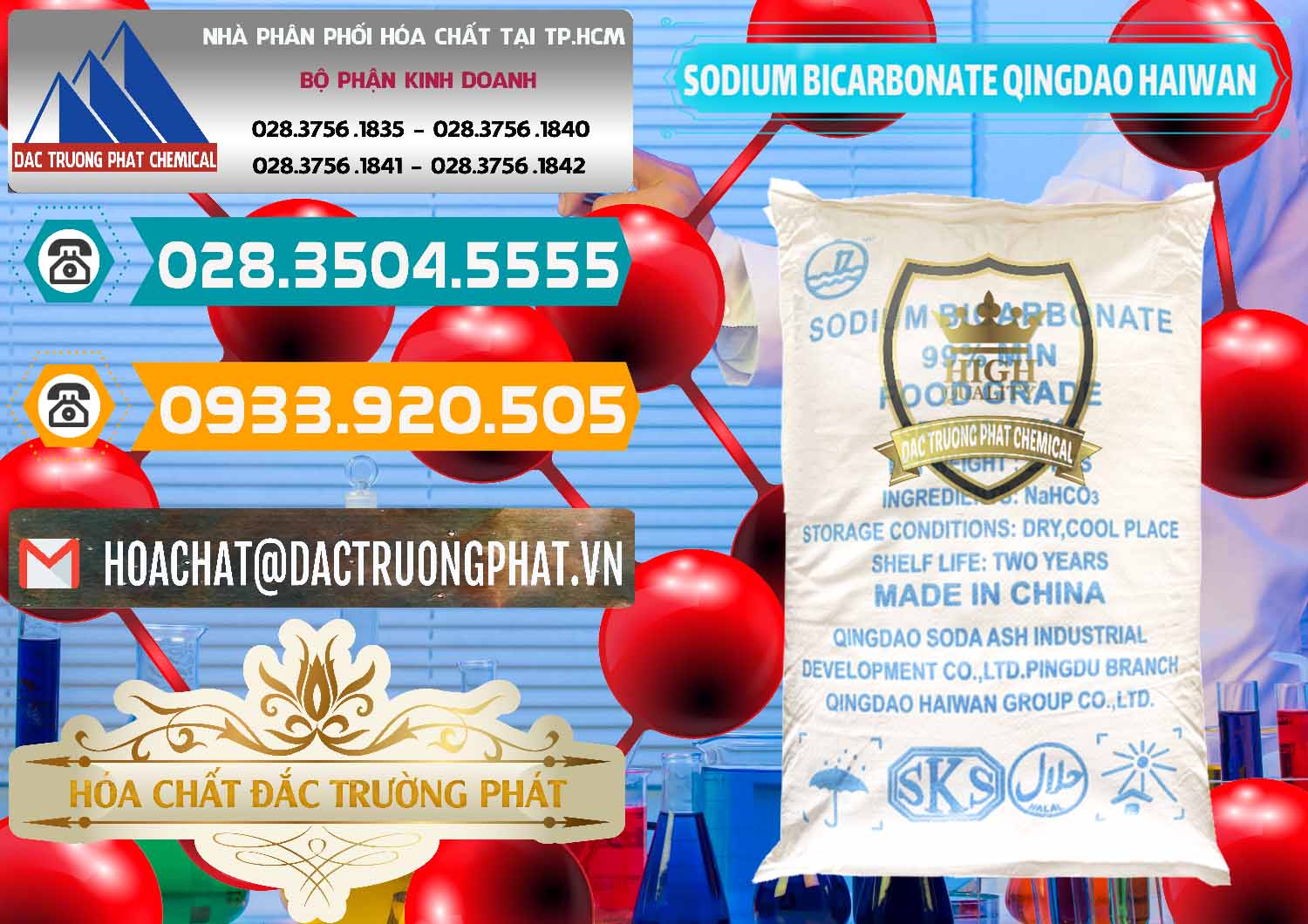 Công ty chuyên cung ứng ( bán ) Sodium Bicarbonate – Bicar NaHCO3 Food Grade Qingdao Haiwan Trung Quốc China - 0258 - Đơn vị nhập khẩu ( phân phối ) hóa chất tại TP.HCM - congtyhoachat.vn