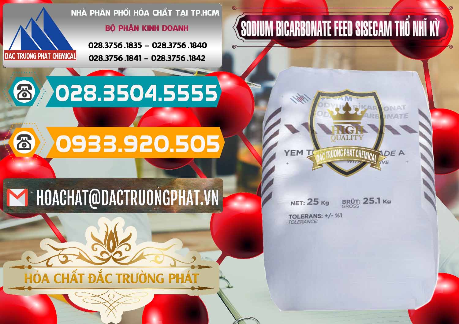 Nơi chuyên bán ( phân phối ) Sodium Bicarbonate – Bicar NaHCO3 Feed Grade Thổ Nhĩ Kỳ Turkey - 0265 - Cung cấp hóa chất tại TP.HCM - congtyhoachat.vn