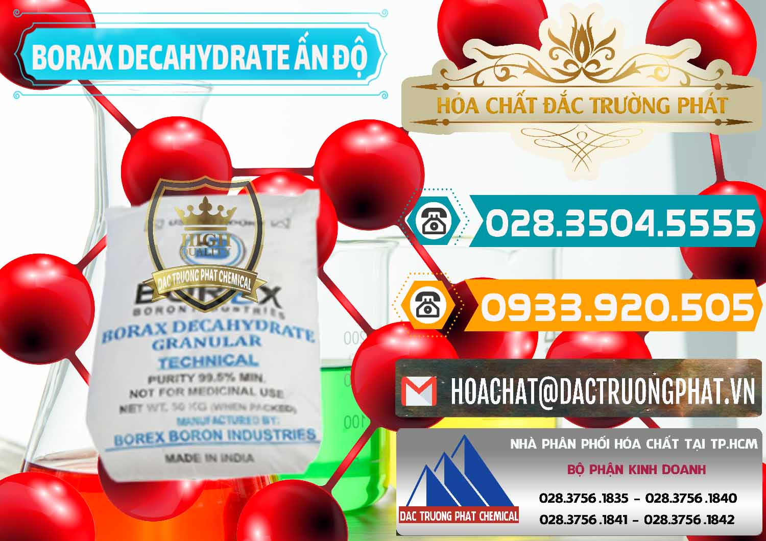 Công ty bán - phân phối Borax Decahydrate Ấn Độ India - 0449 - Nhà cung cấp & nhập khẩu hóa chất tại TP.HCM - congtyhoachat.vn