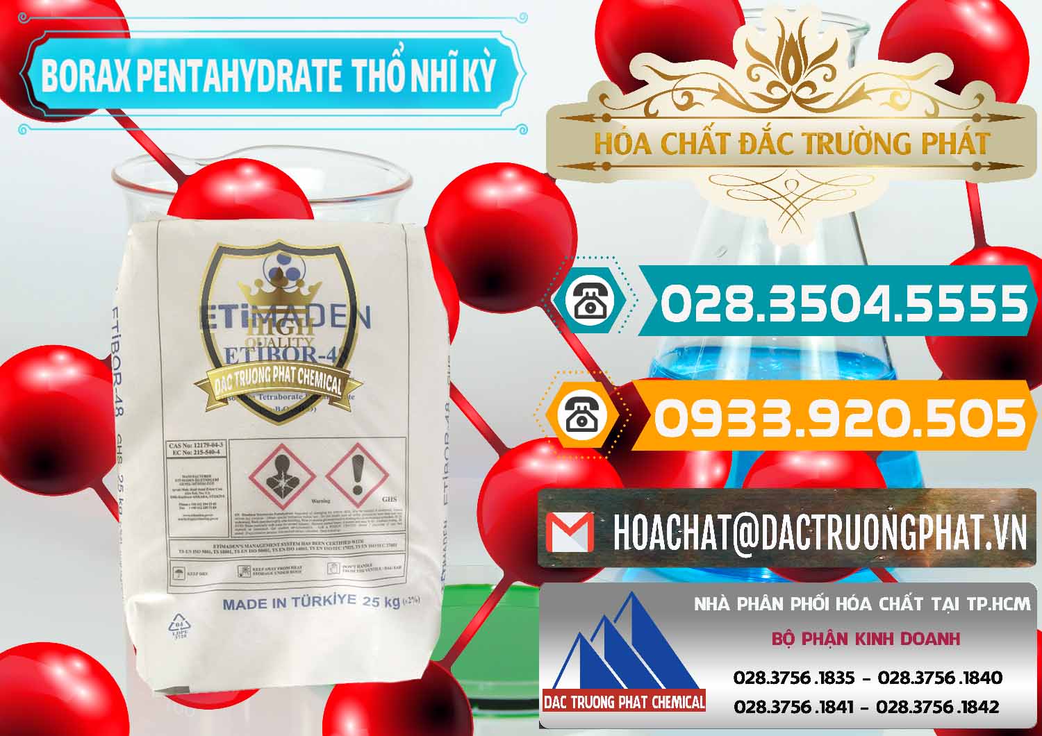 Nơi kinh doanh & bán Borax Pentahydrate Thổ Nhĩ Kỳ Turkey - 0431 - Cty bán - phân phối hóa chất tại TP.HCM - congtyhoachat.vn