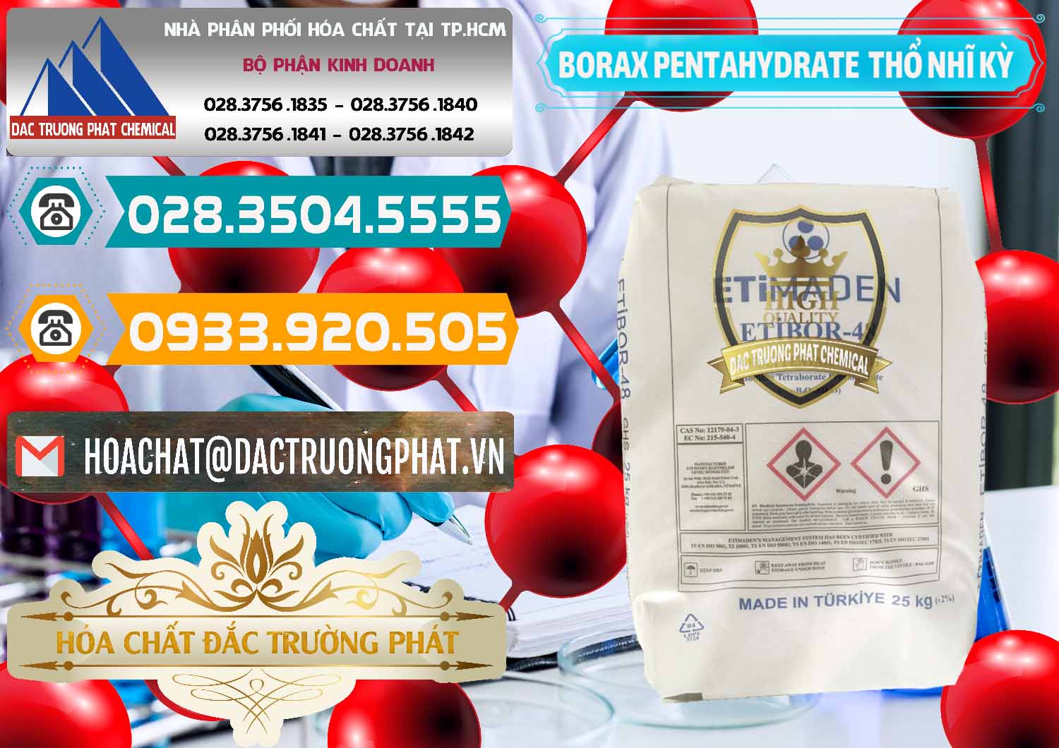 Đơn vị bán - phân phối Borax Pentahydrate Thổ Nhĩ Kỳ Turkey - 0431 - Đơn vị cung cấp - phân phối hóa chất tại TP.HCM - congtyhoachat.vn