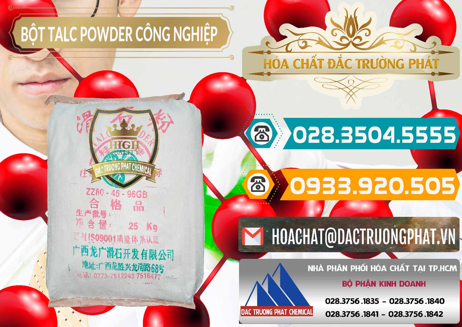 Nơi chuyên phân phối - bán Bột Talc Powder Công Nghiệp Trung Quốc China - 0037 - Cty chuyên cung cấp - nhập khẩu hóa chất tại TP.HCM - congtyhoachat.vn