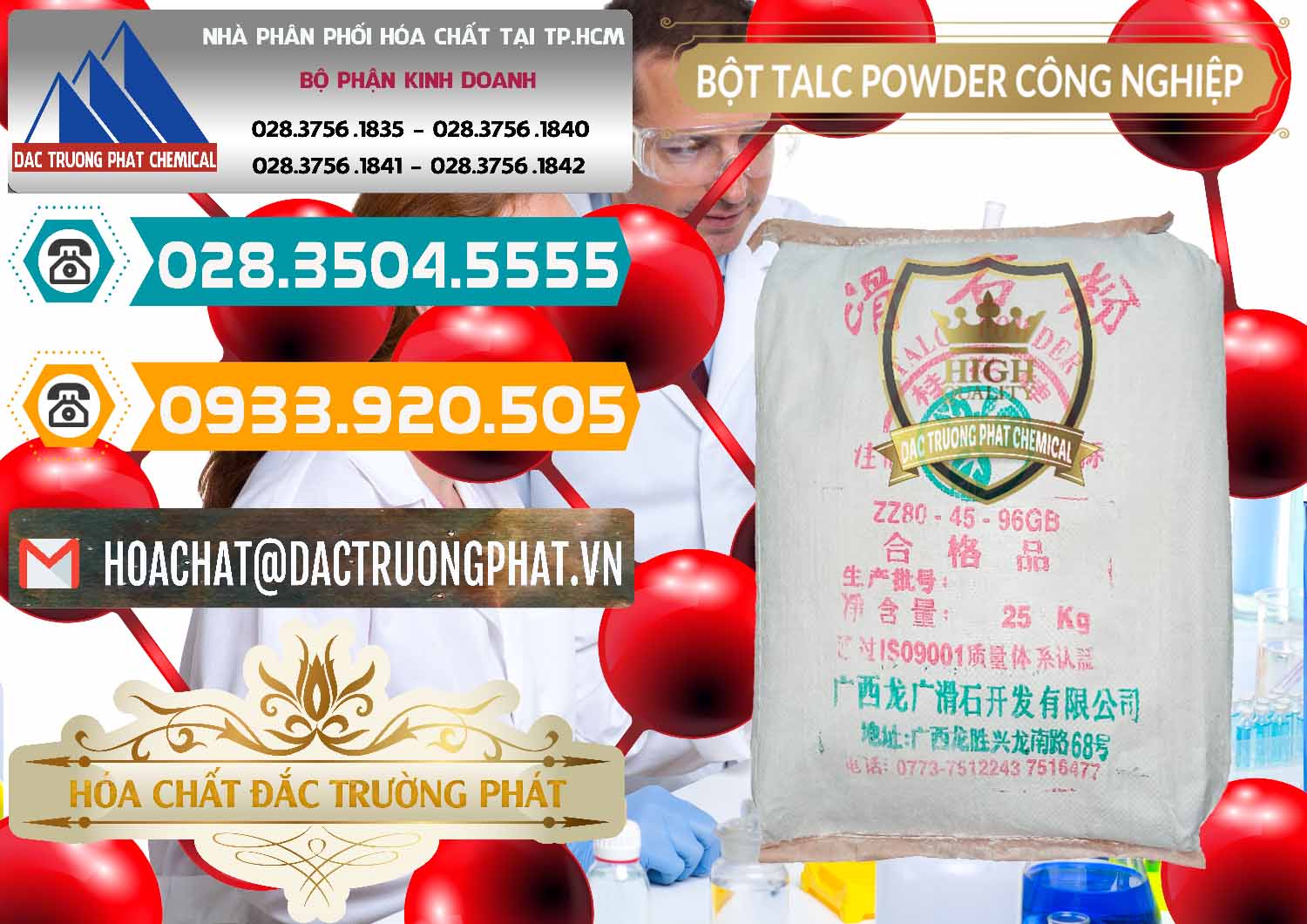 Cty cung ứng ( bán ) Bột Talc Powder Công Nghiệp Trung Quốc China - 0037 - Nơi chuyên cung cấp _ kinh doanh hóa chất tại TP.HCM - congtyhoachat.vn