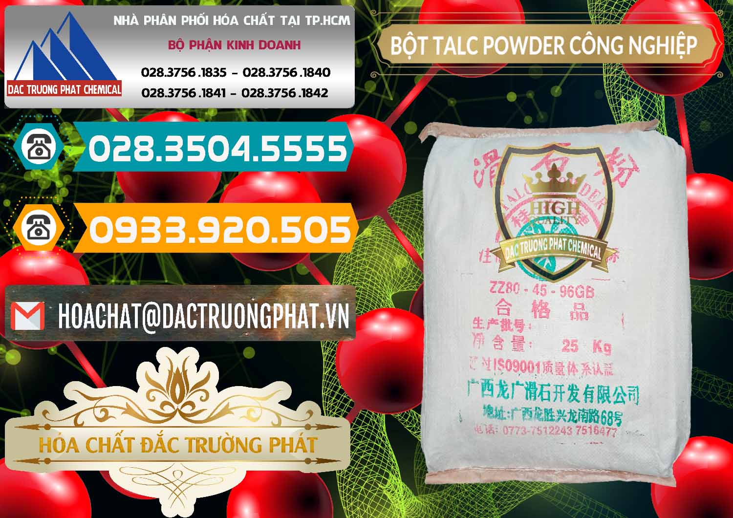 Công ty chuyên cung ứng ( bán ) Bột Talc Powder Công Nghiệp Trung Quốc China - 0037 - Đơn vị chuyên nhập khẩu và phân phối hóa chất tại TP.HCM - congtyhoachat.vn