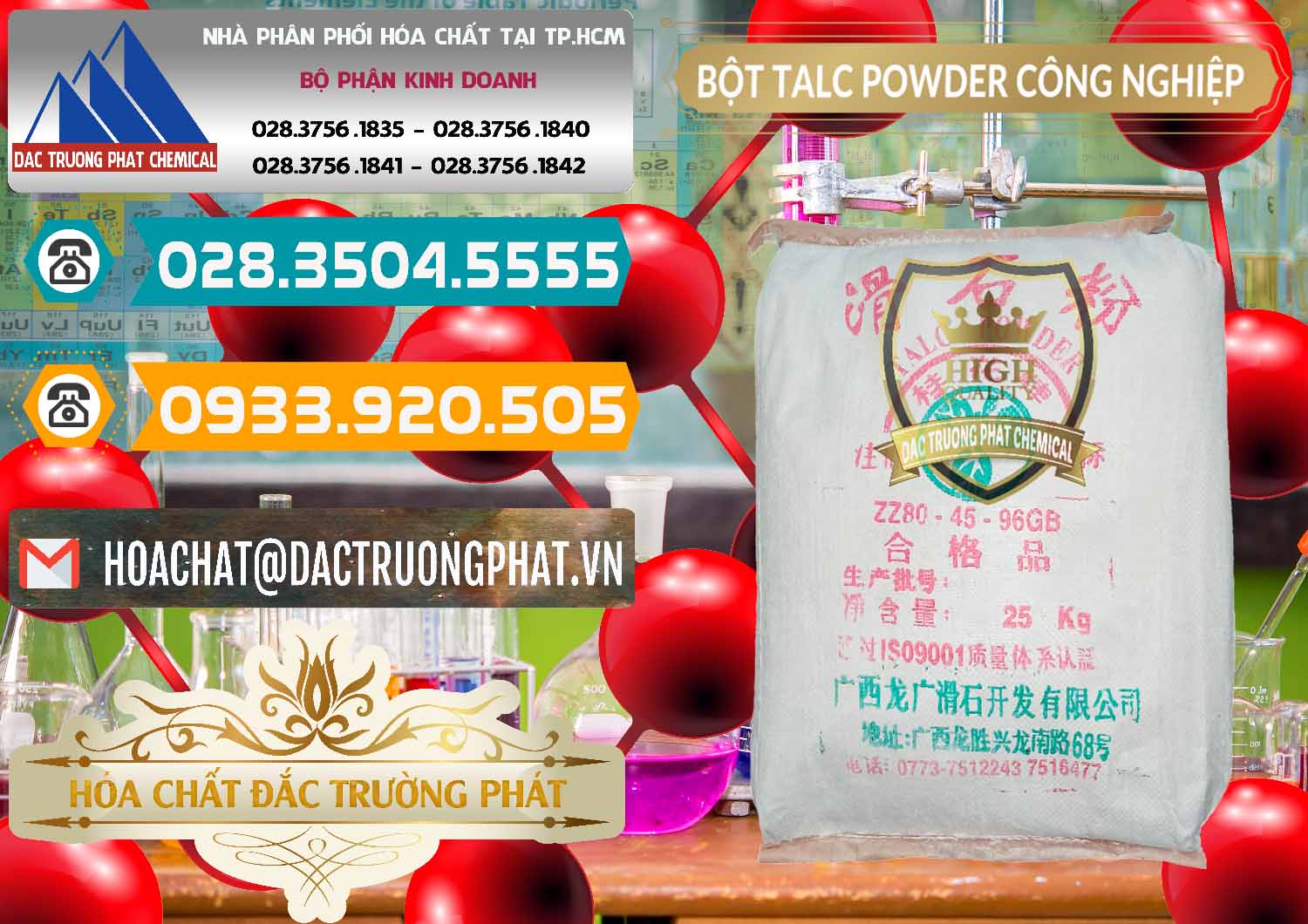 Chuyên bán ( cung cấp ) Bột Talc Powder Công Nghiệp Trung Quốc China - 0037 - Nơi cung cấp - nhập khẩu hóa chất tại TP.HCM - congtyhoachat.vn