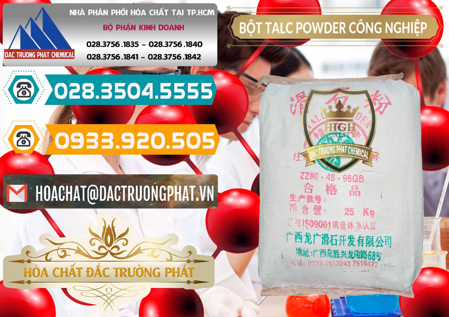 Nơi bán - cung ứng Bột Talc Powder Công Nghiệp Trung Quốc China - 0037 - Công ty chuyên kinh doanh _ cung cấp hóa chất tại TP.HCM - congtyhoachat.vn