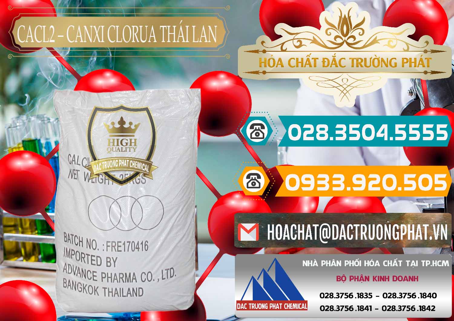 Chuyên cung cấp - bán CaCl2 – Canxi Clorua 96% Thái Lan - 0042 - Nơi phân phối ( bán ) hóa chất tại TP.HCM - congtyhoachat.vn