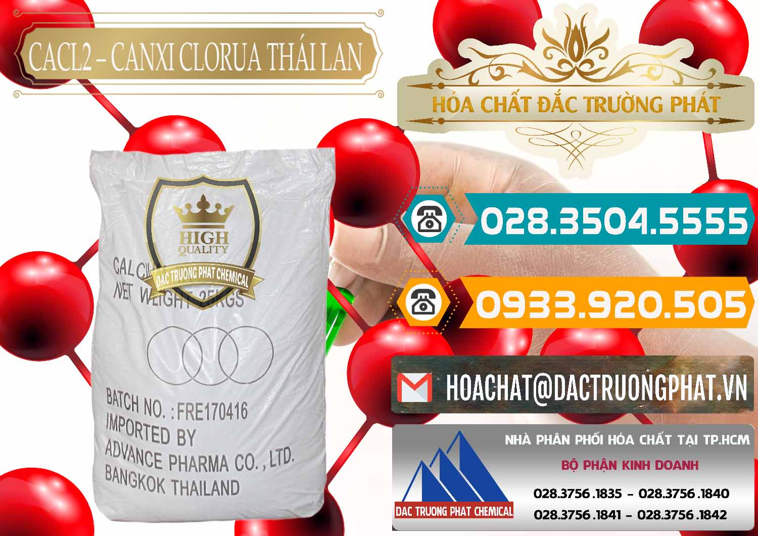 Cty chuyên bán - cung cấp CaCl2 – Canxi Clorua 96% Thái Lan - 0042 - Đơn vị chuyên kinh doanh ( phân phối ) hóa chất tại TP.HCM - congtyhoachat.vn