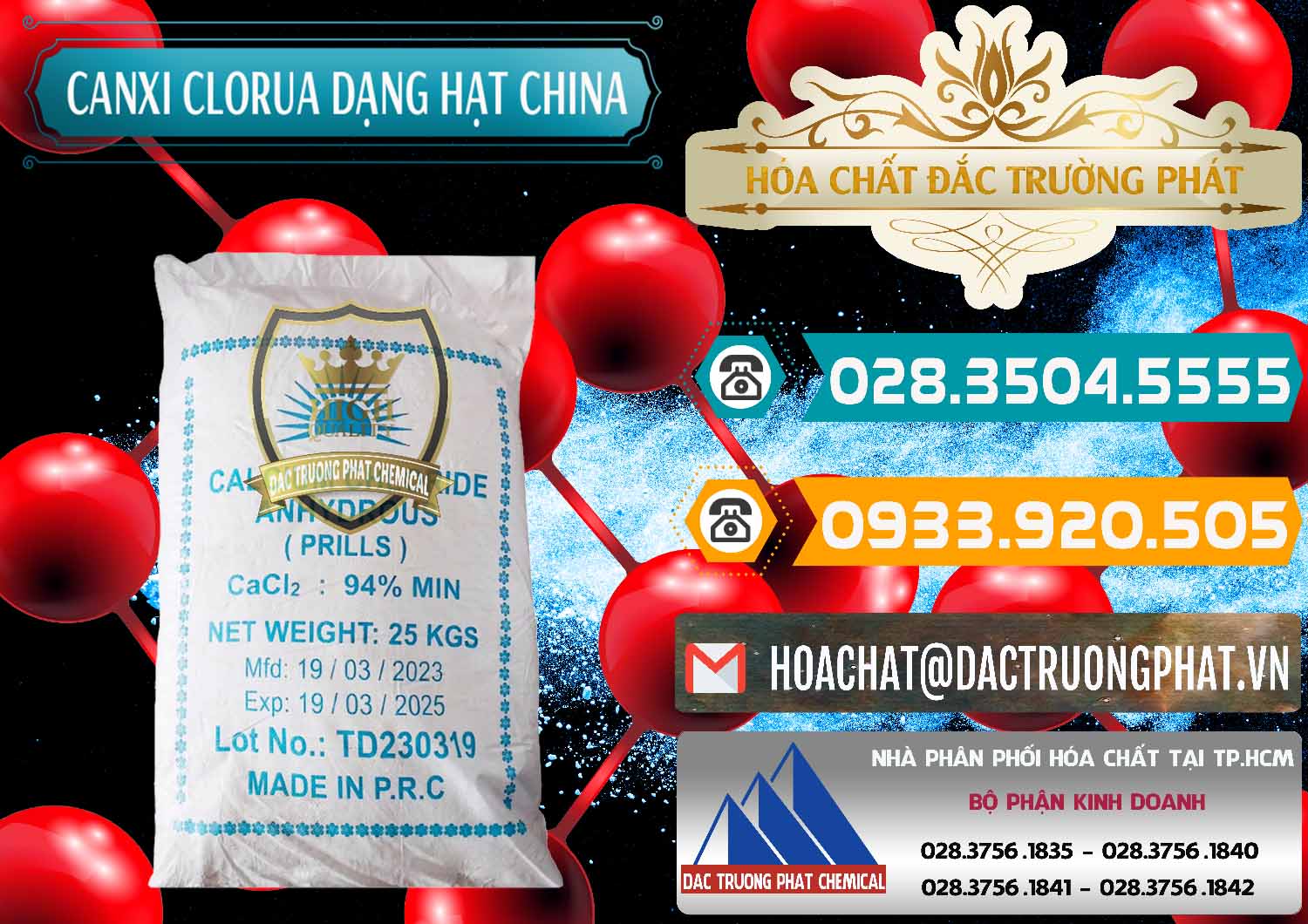 Nơi chuyên bán - cung ứng CaCl2 – Canxi Clorua 94% Dạng Hạt Trung Quốc China - 0373 - Đơn vị bán và cung cấp hóa chất tại TP.HCM - congtyhoachat.vn
