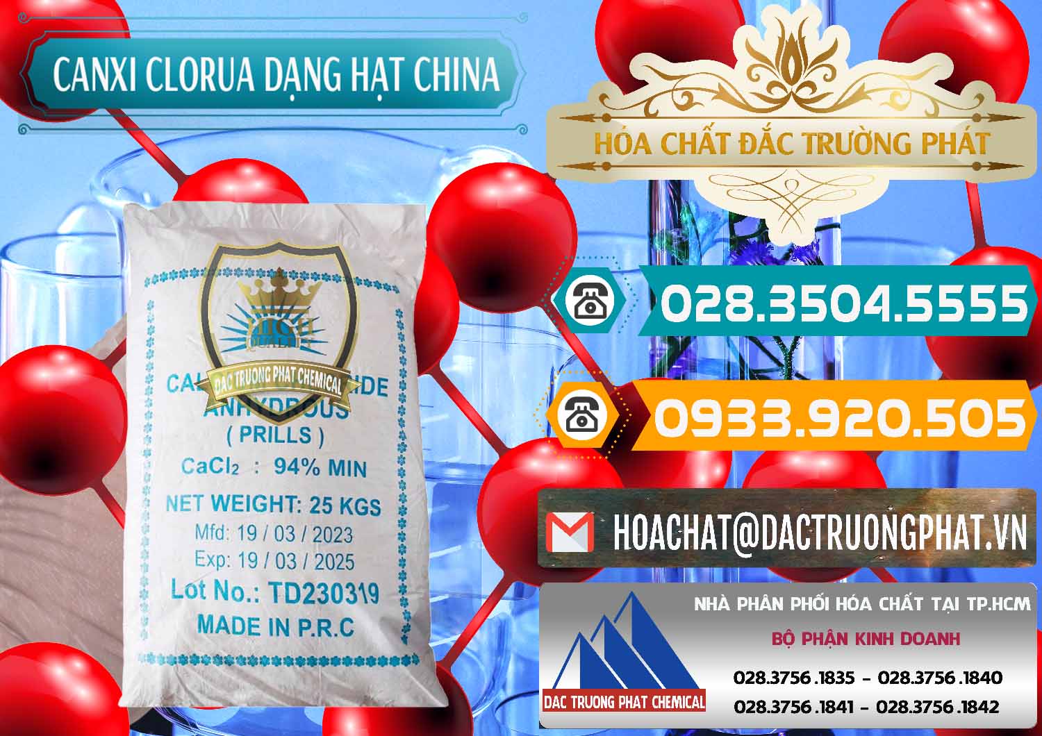 Công ty chuyên nhập khẩu & bán CaCl2 – Canxi Clorua 94% Dạng Hạt Trung Quốc China - 0373 - Nơi bán và cung cấp hóa chất tại TP.HCM - congtyhoachat.vn