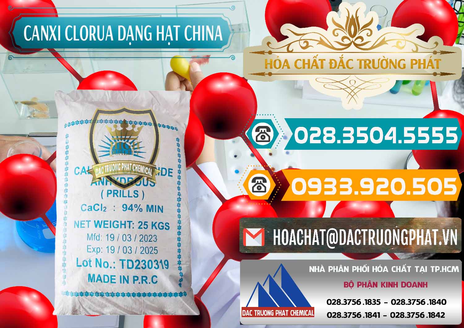 Đơn vị bán & phân phối CaCl2 – Canxi Clorua 94% Dạng Hạt Trung Quốc China - 0373 - Đơn vị chuyên kinh doanh _ phân phối hóa chất tại TP.HCM - congtyhoachat.vn
