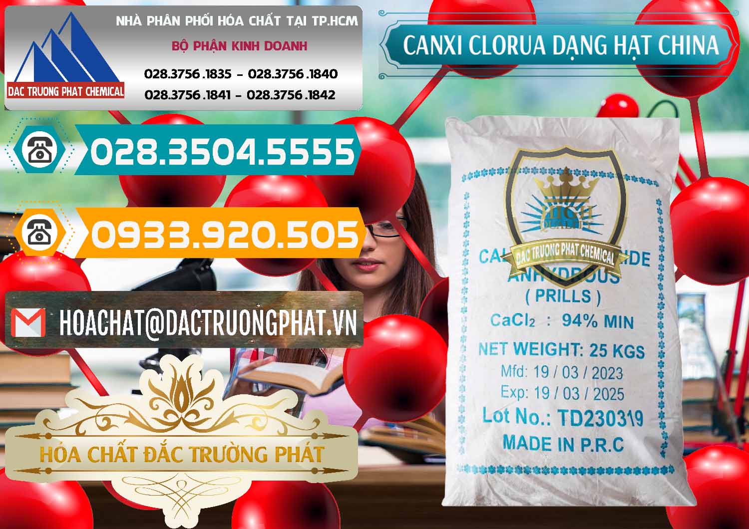 Công ty bán & phân phối CaCl2 – Canxi Clorua 94% Dạng Hạt Trung Quốc China - 0373 - Đơn vị chuyên phân phối - bán hóa chất tại TP.HCM - congtyhoachat.vn