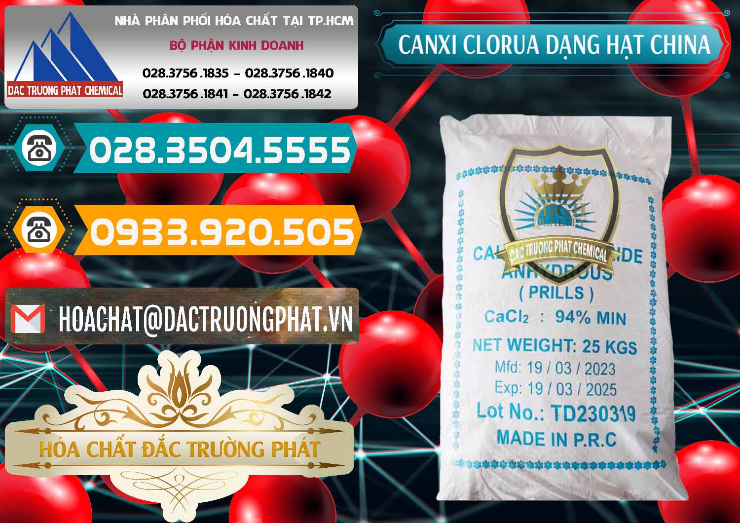 Cty chuyên kinh doanh _ bán CaCl2 – Canxi Clorua 94% Dạng Hạt Trung Quốc China - 0373 - Nhà cung cấp và phân phối hóa chất tại TP.HCM - congtyhoachat.vn
