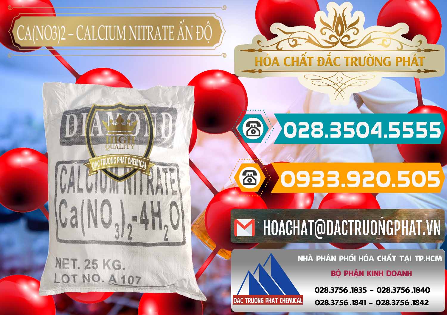 Đơn vị bán œ kinh doanh Muối Ca(NO3)2 ß Canxi Nitrat Granulated 99% Ấn Độ India Cty chuyên bán và phân phối CA(NO3)2 – Calcium Nitrate Ấn Độ India - 0038 - Chuyên cung cấp & phân phối hóa chất tại TP.HCM - congtyhoachat.vn