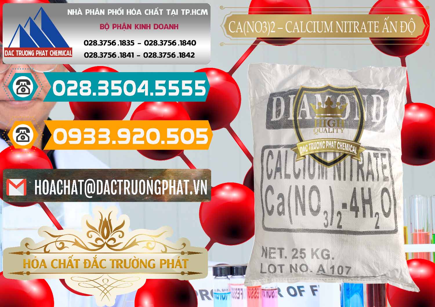 Cty thương mại - bán Hóa Chất Công Nghiệp Hóa chất Muối Ca(NO3)2 © Muối Ca(NO3)2 Công ty chuyên phân phối - bán CA(NO3)2 – Calcium Nitrate Ấn Độ India - 0038 - Nhà cung cấp & kinh doanh hóa chất tại TP.HCM - congtyhoachat.vn