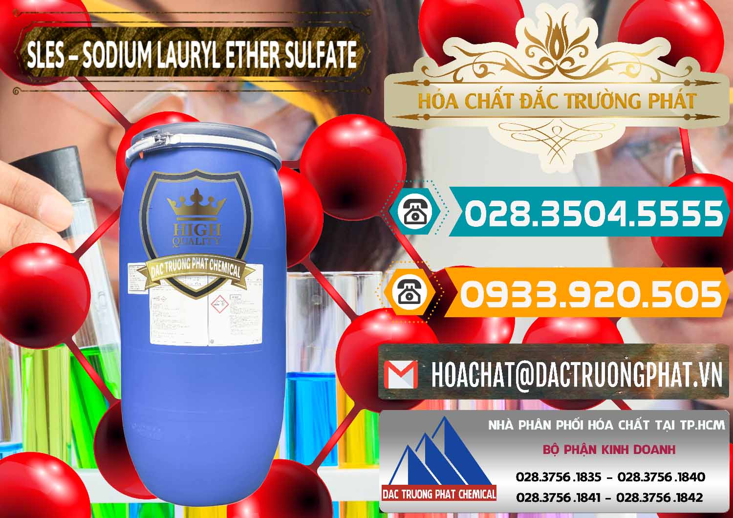 Cty bán & phân phối Chất Tạo Bọt Sles - Sodium Lauryl Ether Sulphate Kao Indonesia - 0046 - Chuyên cung cấp - bán hóa chất tại TP.HCM - congtyhoachat.vn