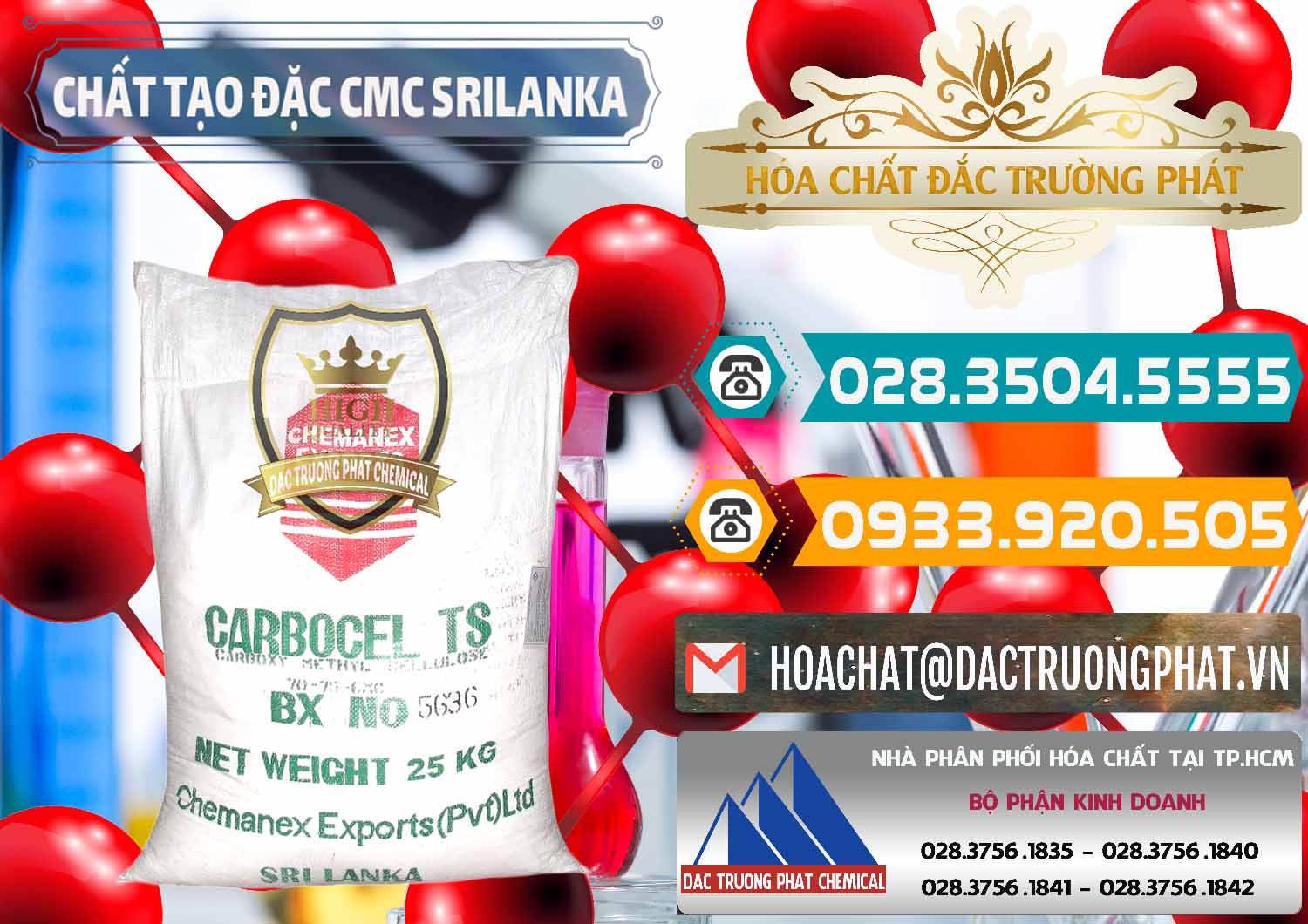Cty chuyên bán và cung cấp Chất Tạo Đặc CMC - Carboxyl Methyl Cellulose Srilanka - 0045 - Cty cung cấp và phân phối hóa chất tại TP.HCM - congtyhoachat.vn
