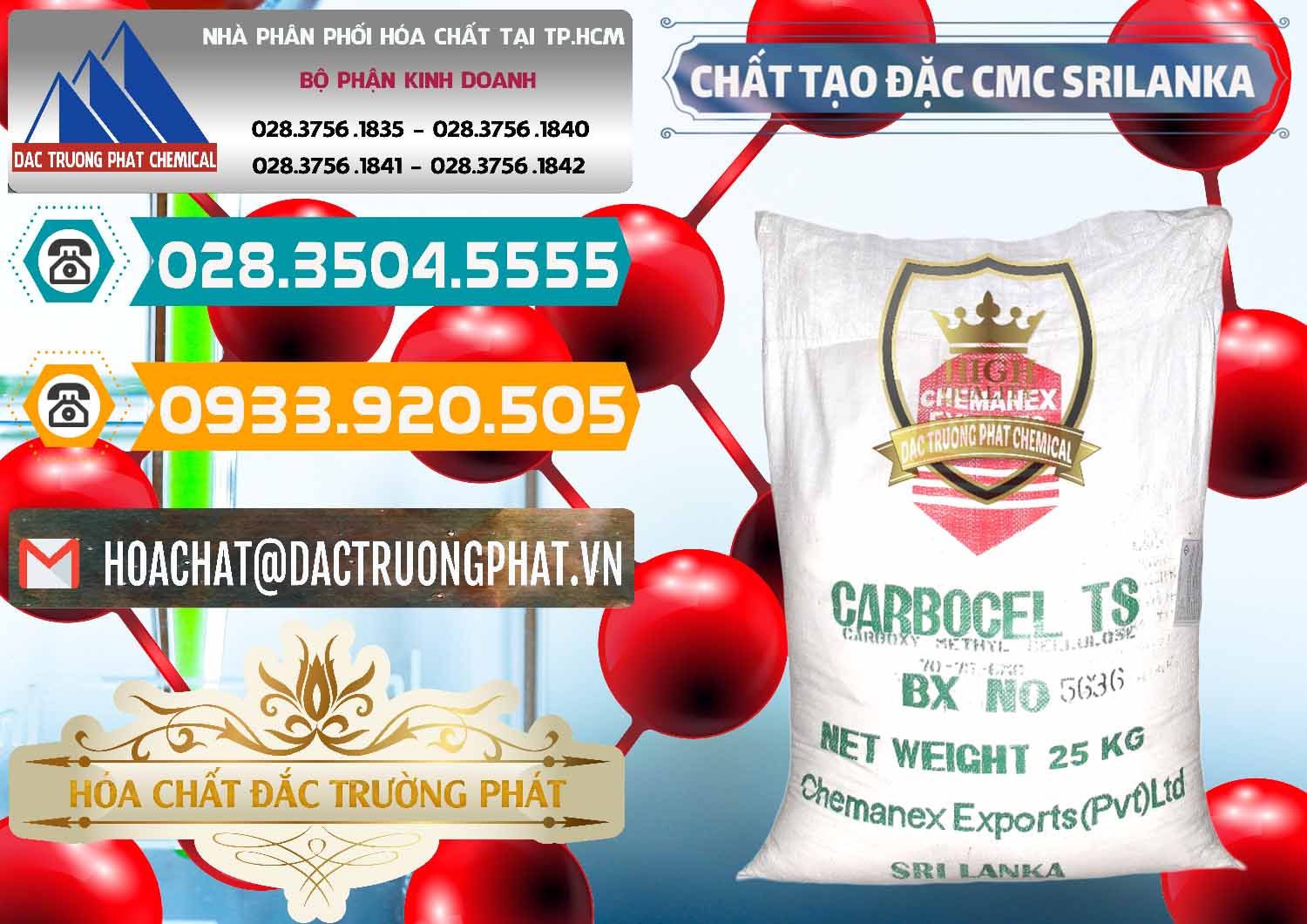 Nơi cung cấp & bán Chất Tạo Đặc CMC - Carboxyl Methyl Cellulose Srilanka - 0045 - Công ty chuyên phân phối và nhập khẩu hóa chất tại TP.HCM - congtyhoachat.vn