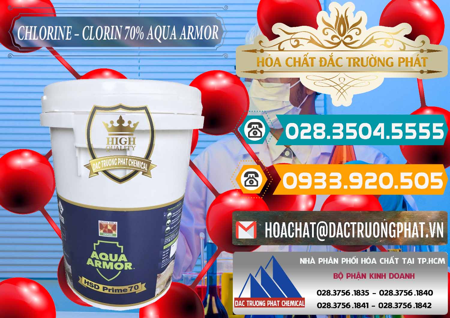 Nơi bán - cung cấp Chlorine – Clorin 70% Aqua Armor Aditya Birla Grasim Ấn Độ India - 0241 - Nơi chuyên phân phối & cung ứng hóa chất tại TP.HCM - congtyhoachat.vn