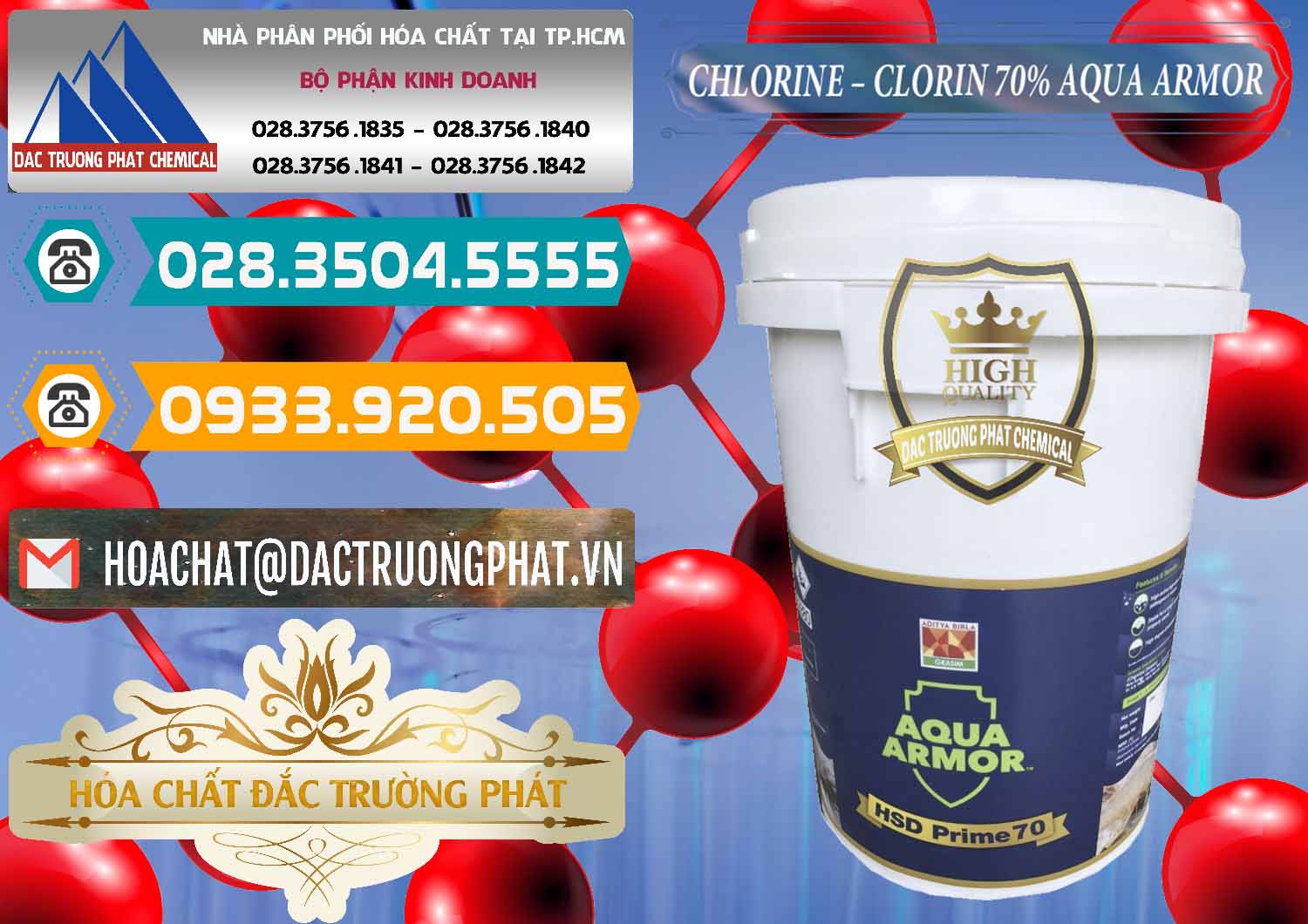 Nơi chuyên nhập khẩu - bán Chlorine – Clorin 70% Aqua Armor Aditya Birla Grasim Ấn Độ India - 0241 - Cung cấp và nhập khẩu hóa chất tại TP.HCM - congtyhoachat.vn