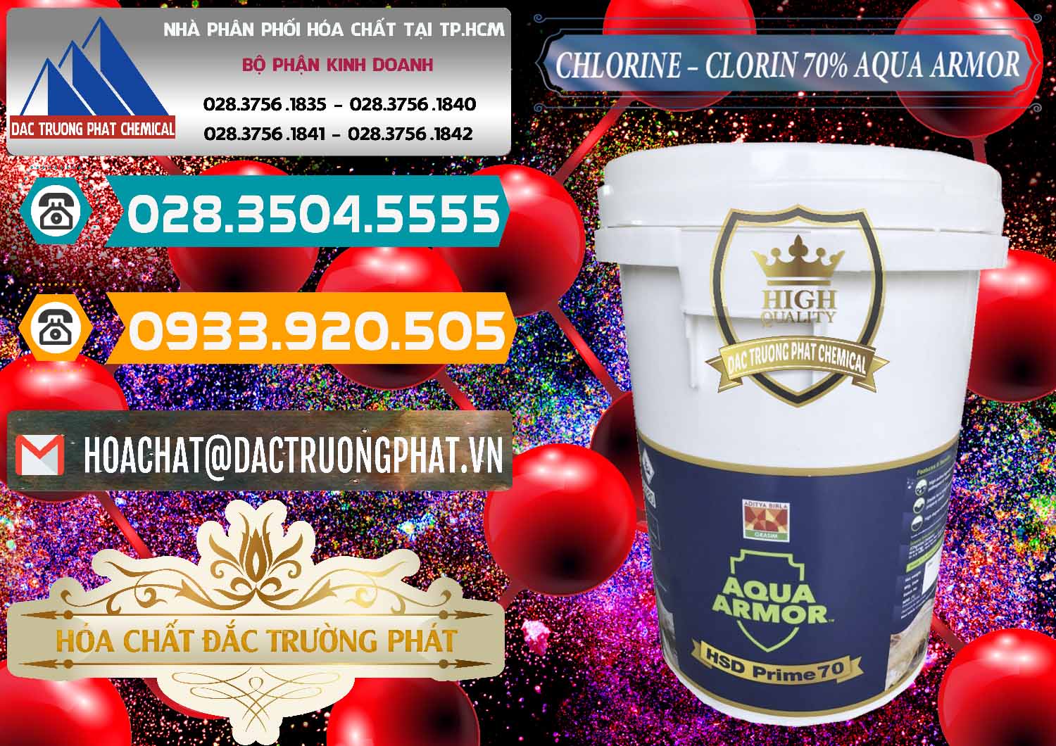 Công ty chuyên bán & phân phối Chlorine – Clorin 70% Aqua Armor Aditya Birla Grasim Ấn Độ India - 0241 - Nơi phân phối & cung cấp hóa chất tại TP.HCM - congtyhoachat.vn