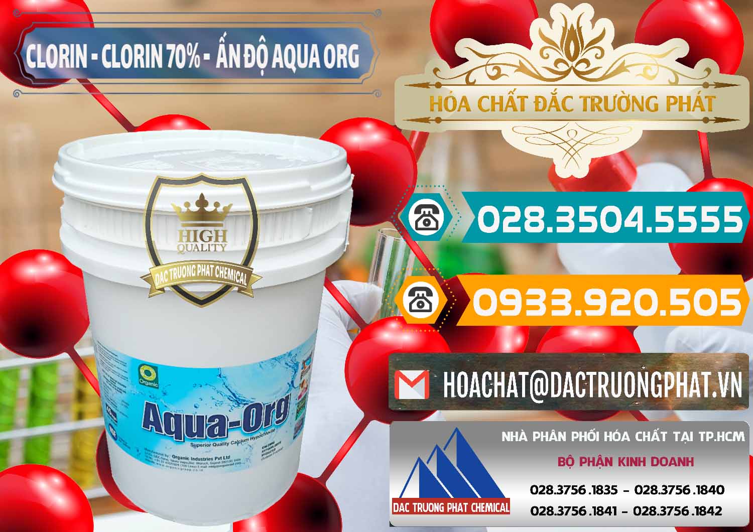 Nơi chuyên bán & phân phối Chlorine – Clorin Ấn Độ Aqua ORG Organic India - 0051 - Công ty cung cấp và phân phối hóa chất tại TP.HCM - congtyhoachat.vn