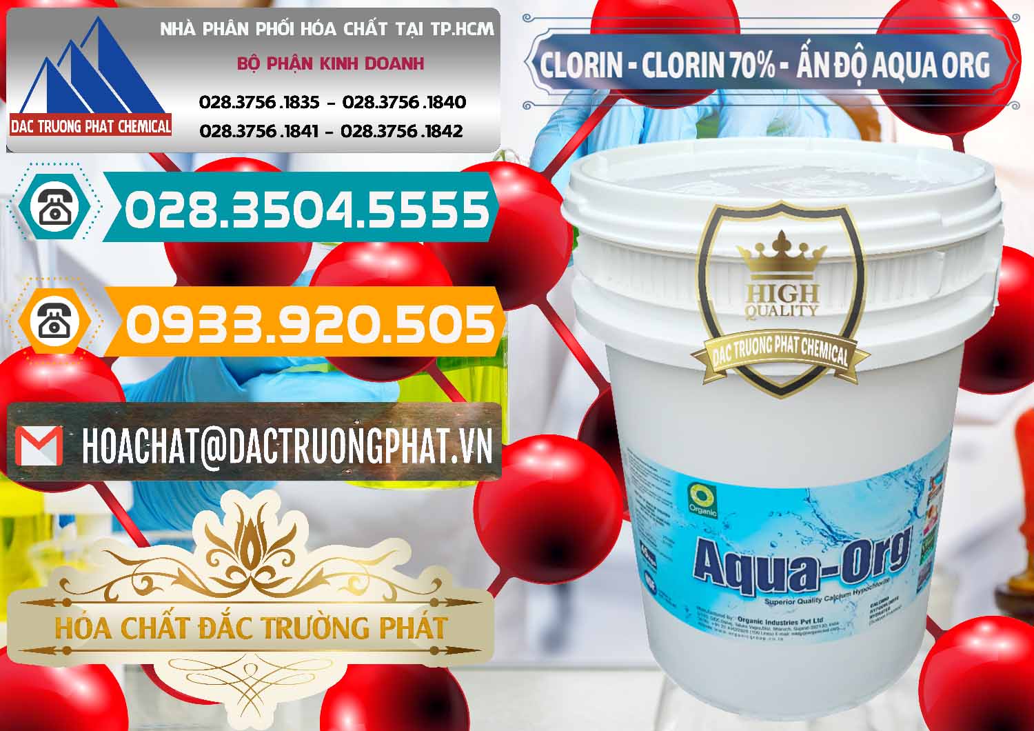 Công ty bán ( cung ứng ) Chlorine – Clorin Ấn Độ Aqua ORG Organic India - 0051 - Cty cung cấp & phân phối hóa chất tại TP.HCM - congtyhoachat.vn