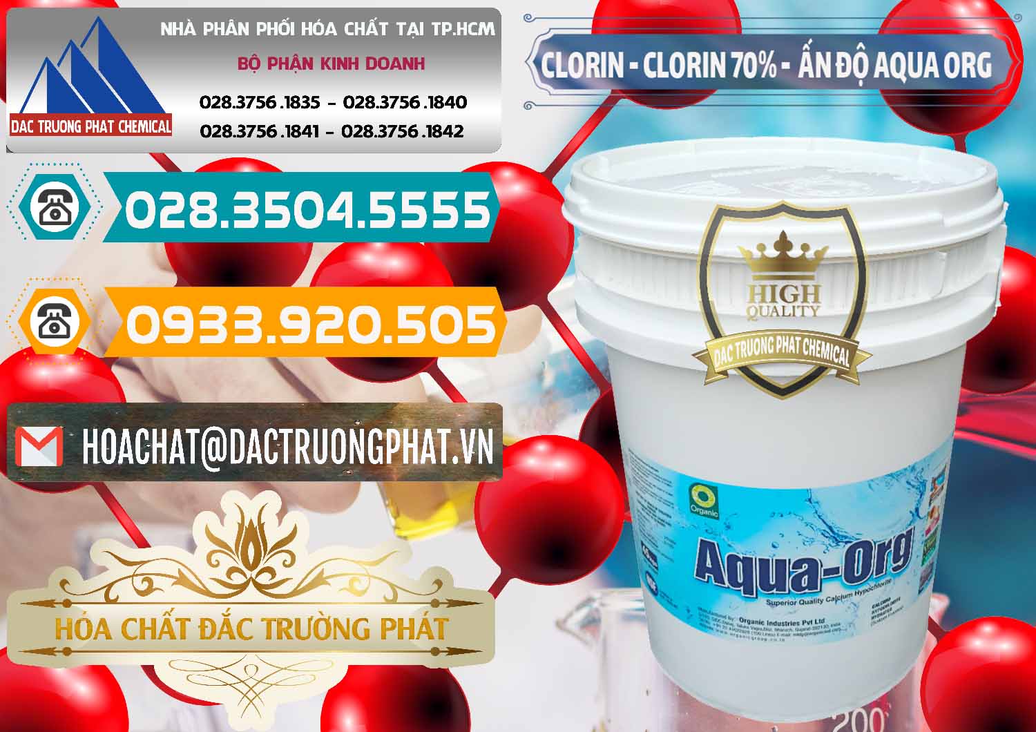 Đơn vị chuyên bán và cung ứng Chlorine – Clorin Ấn Độ Aqua ORG Organic India - 0051 - Công ty kinh doanh & cung cấp hóa chất tại TP.HCM - congtyhoachat.vn