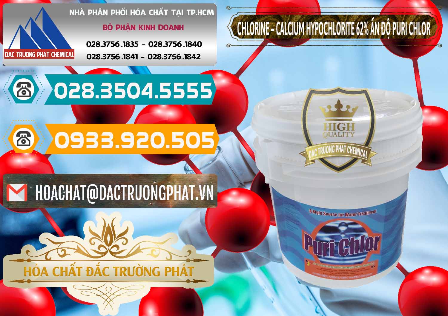 Công ty chuyên cung ứng và bán Chlorine – Clorin 62% Puri Chlo Ấn Độ India - 0052 - Công ty cung cấp ( bán ) hóa chất tại TP.HCM - congtyhoachat.vn