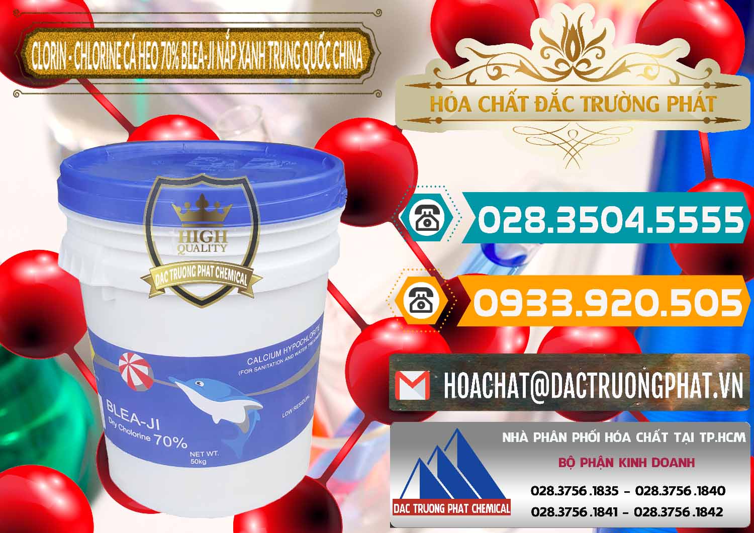 Đơn vị chuyên cung ứng - bán Clorin - Chlorine Cá Heo 70% Cá Heo Blea-Ji Thùng Tròn Nắp Xanh Trung Quốc China - 0208 - Công ty chuyên nhập khẩu & phân phối hóa chất tại TP.HCM - congtyhoachat.vn