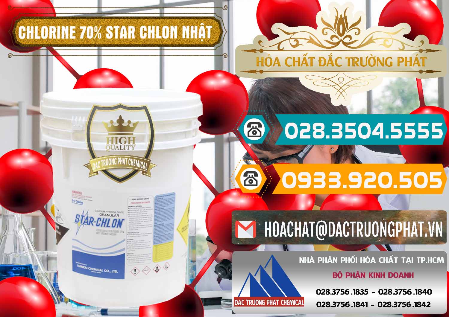 Cty chuyên phân phối ( bán ) Clorin – Chlorine 70% Star Chlon Nhật Bản Japan - 0243 - Nhà phân phối _ bán hóa chất tại TP.HCM - congtyhoachat.vn