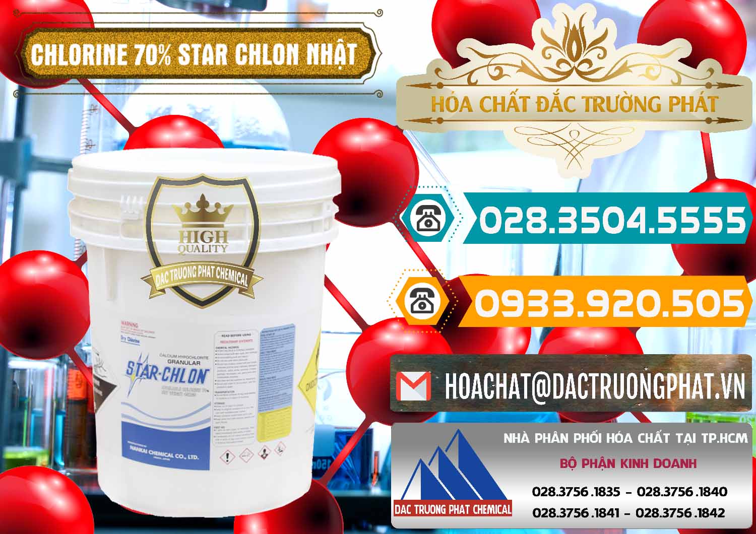 Cty bán ( cung cấp ) Clorin – Chlorine 70% Star Chlon Nhật Bản Japan - 0243 - Nơi chuyên cung cấp & bán hóa chất tại TP.HCM - congtyhoachat.vn